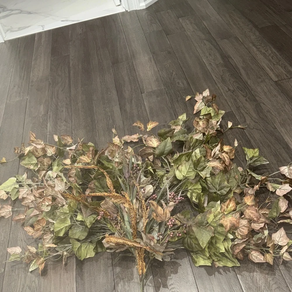 Artificial Green and Brown Leaf branches